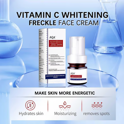 🔥AQA™Vitamin C Whitening Freckles Face Cream Remove Melasma Dark Spots Lighten Melanin